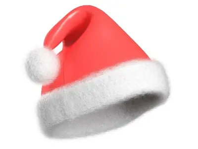 Santa Hat 3D model purchase