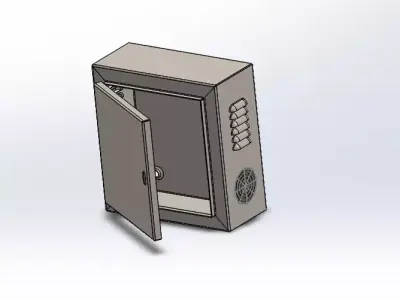 Electrical enclosuer 3D model