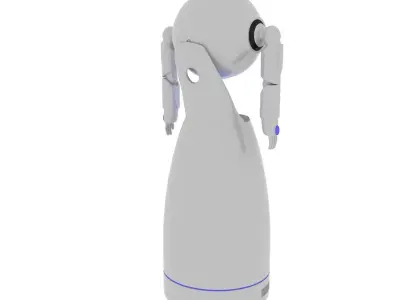 Covid-19 Robot 3D model