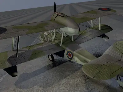 Supermarine SeaOtter 3D model