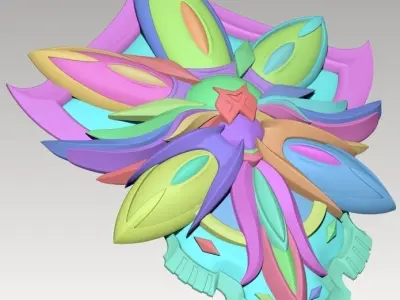 Pokemon shield for 3D printing 3D model 3D print model