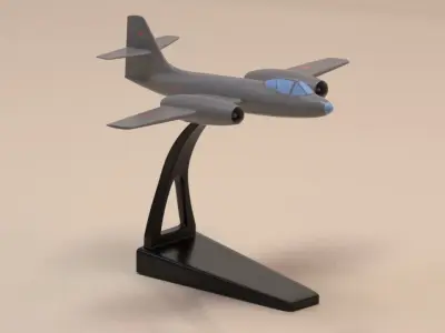 Alekseev I 211 - Toy version 3D model