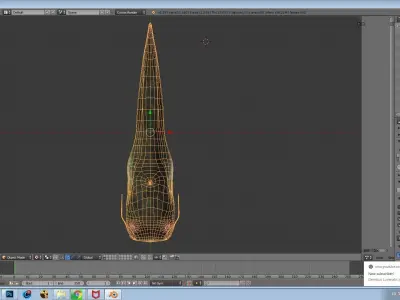 Cat fish 3D model rigged and animated Low-poly 3D model
