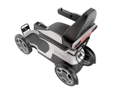 Scoozy Electric Wheelchair 3D model