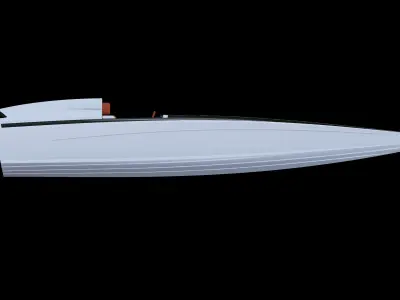 Speed Boat 3D model