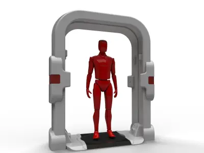  disinfectant cabinet 3D model