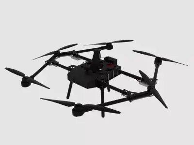 black Drone1 3D model