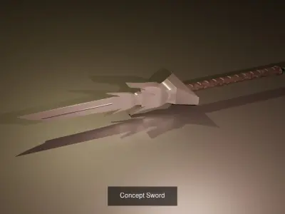 Weapon Collection game props 3D Model Pack