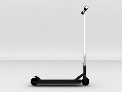 Scooters scooter Low-poly 3D model