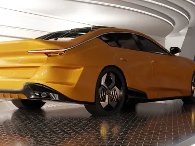 concept car Free 3D model by aminualiyu