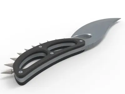 knife  cobra  3D model