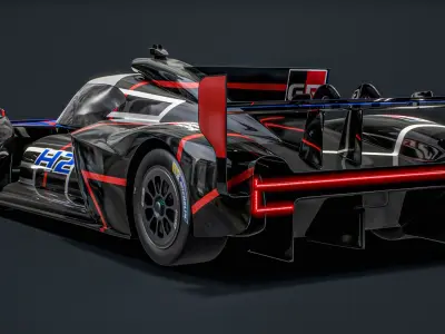 Toyota GR H2 Racing Concept WEC Season 2026 Hydrogen Car 3D model