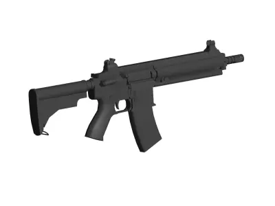 Heckler Koch HK416  3D model purchase
