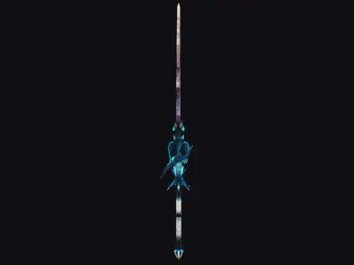 Sword Demonic Cutting Fantasy Melee Dagger Blade Saber Axe Demon Low-poly 3D model