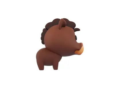 Character196 Boar 3D model