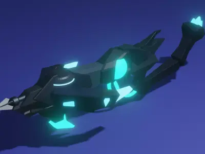 low poly Laniakea Low-poly 3D model