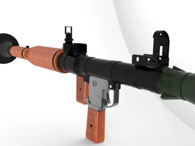 RPG 7V 3D model