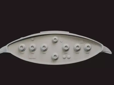 Jarak Ship - Space 1999 Catacombs 3D print model
