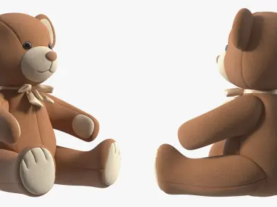 Teddy Bears Collection 3D model