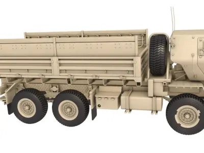 M1083 Oshkosh FMTV 3D model