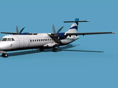 ATR  ATR-72-600 Aer Arran 3D model