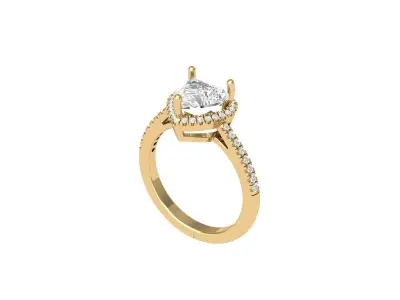Wedding Ring  3D print model 289