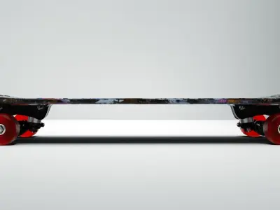 skateboard octane cinema4d 3D model