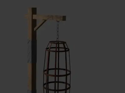 Hanging cage  3D model