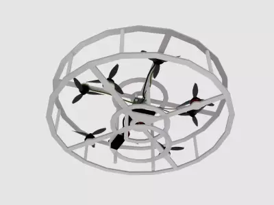 Circle Drone 3D model