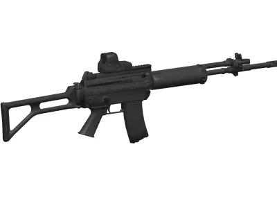 Beretta AR70 assault rifle 3D model