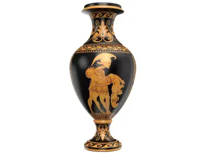 Greek Vase - Ancient Greek Pottery 3D model