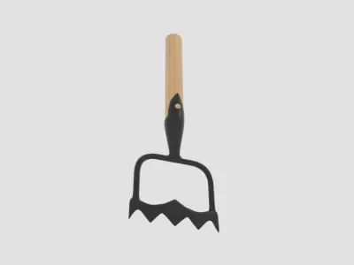 Sneeboer Royal Dutch Hoe Weeder Straight Low-poly 3D model