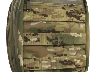 Military Tactical Utility Pouch v1 - Marvelous Designer 3D model