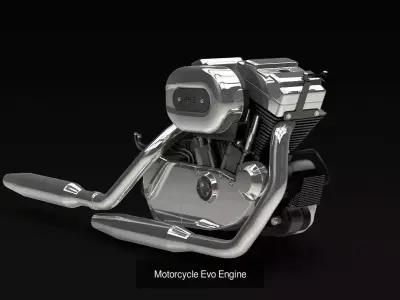 V2 Motorcycle Engine pack