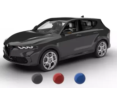 Alfa Romeo Tonale Plug-In Hybrid Q4 2023 3d model 3D model