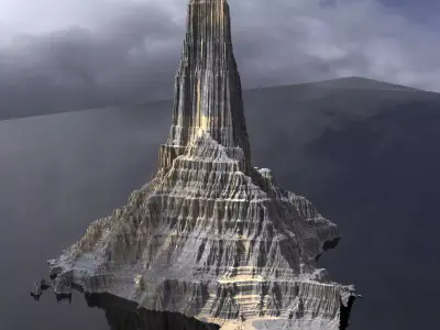 Emperors Mountain 2 3D model