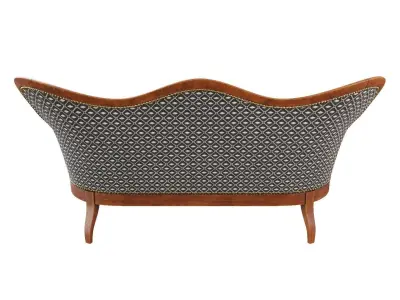 Classic French Sofa 3D model