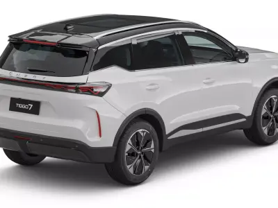 2026 Chery Tiggo 7 with Interior 3D model