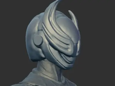 Celes Head Scan for Toys 3D print model
