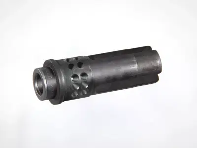 WARCOMP-556 Flash Hider Low-poly 3D model