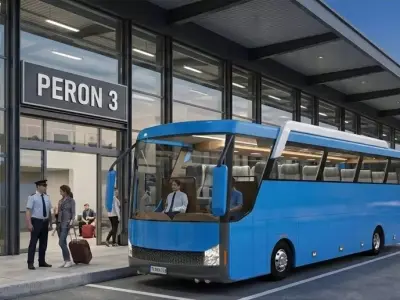bus travel bus long-distance bus tour bus Low-poly 3D model