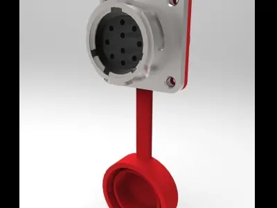 Electric Connector 3D model