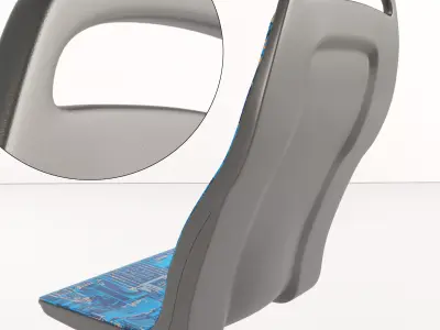 Seat of transport  3D model