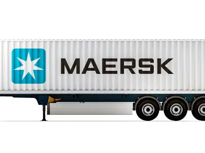 Schmitz Cargobull SCF 24 G 40 LX 2023 3D model