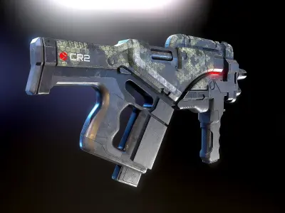 M12 Locust Mass Effect 3D model