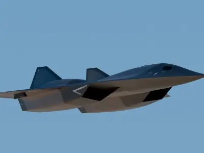 Lockheed Martin SR-72 3D model