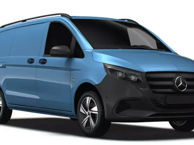 Mercedes Benz Vito Panel Van L2 2024 3D model
