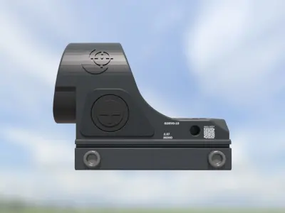 Red Dot Reflex Sight Model SORVO-19 Free 3D model