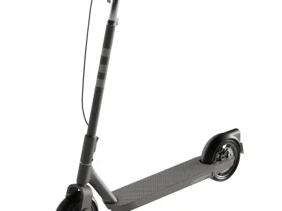 Electric Scooter - Full Process and 3d Models 3D model