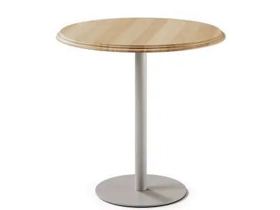 Fameg Ronda Cafe Table and Erika Side Chair 3D model